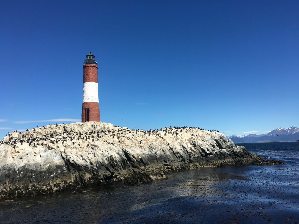 A lighthouse in Ushuaia - Patagonia
