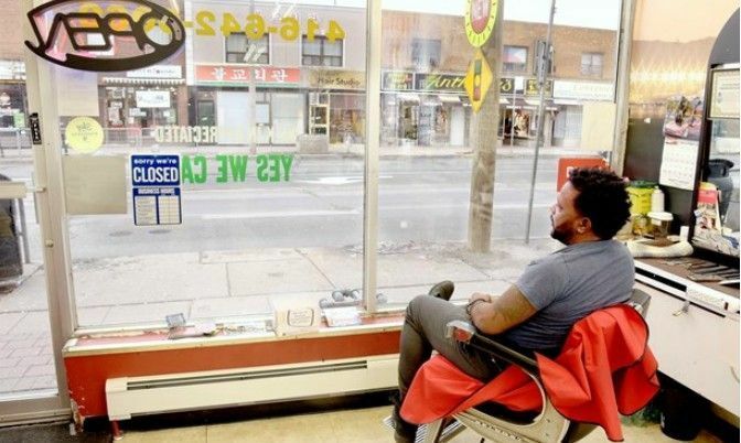 Black Hipsters : Rise of The Flat “Black” Economy - Black barbershop