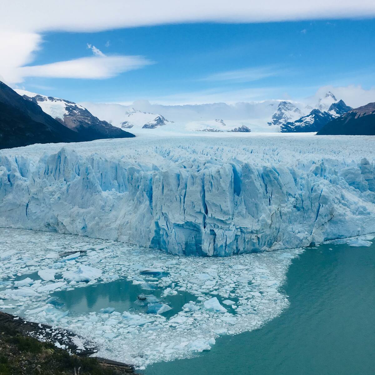 The Perito Moreno Glacer in Calafate (Patagonia)