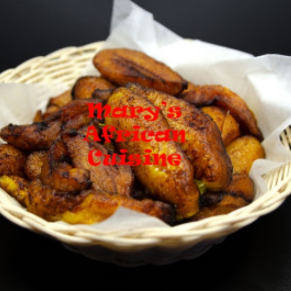 Mary's AFrican Cuisine - Plantain Appetizer 600x600px