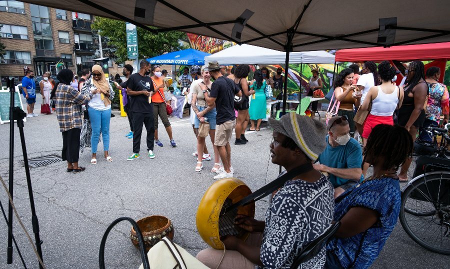 Afro Caribbean Farmers Market in Little Jamaica