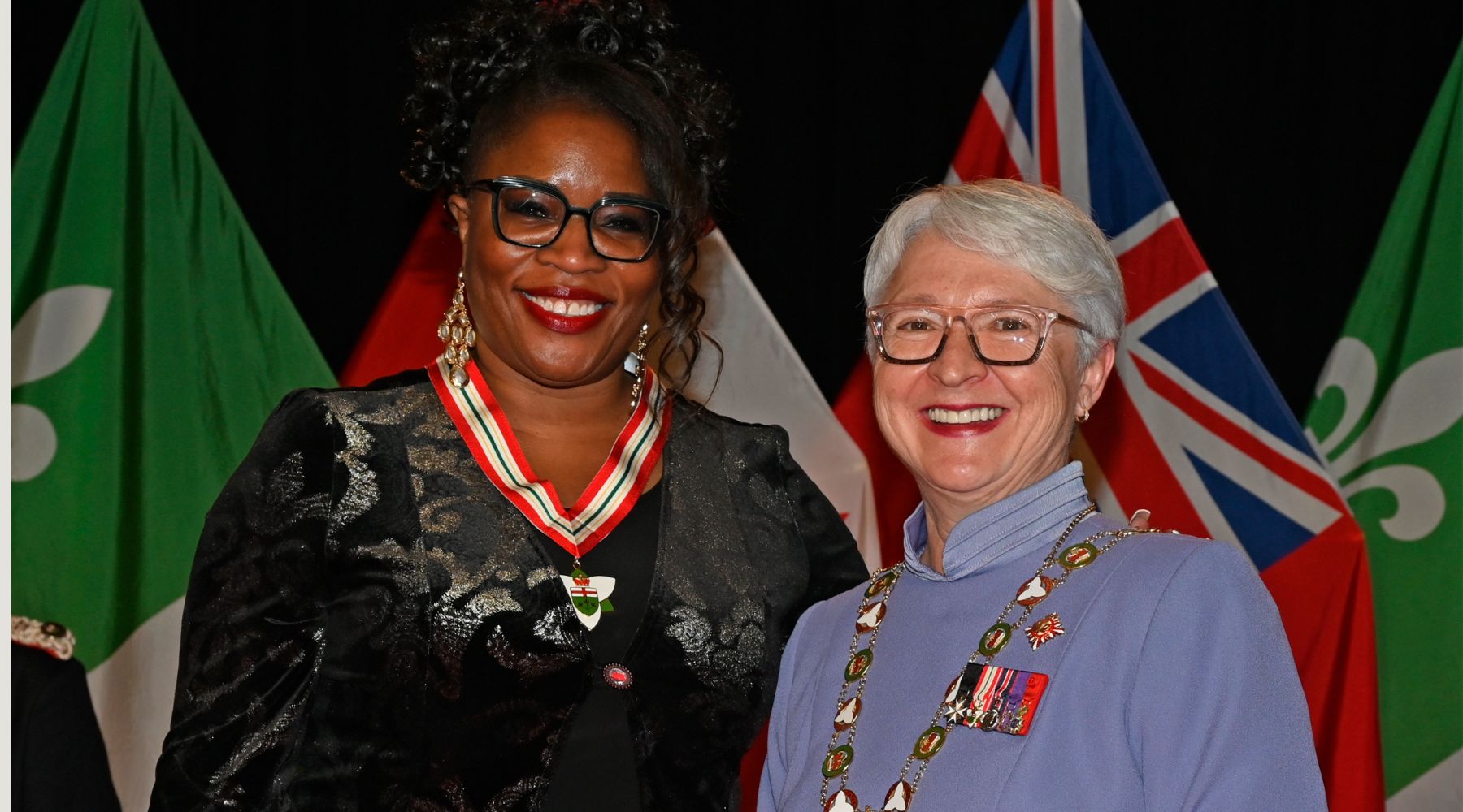 260619 Claudette McGowan with LG Order of Ontario