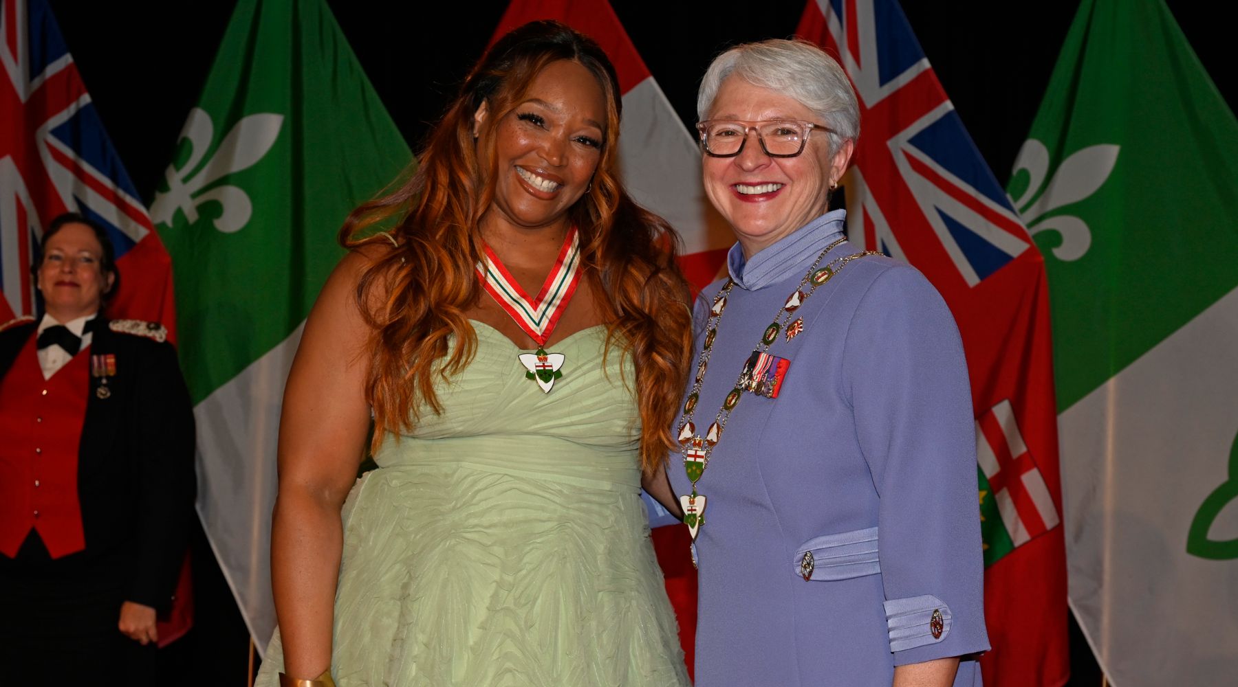 260619 Tracy Moore with LG Order of Ontario
