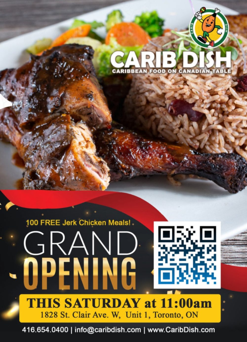 GRAND OPENING - 100 FREE MEALS