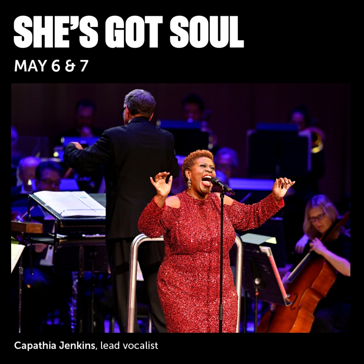 She’s Got Soul Brings R&B to Roy Thomson Hall with Capathia Jenkins and Your Toronto Symphony Orchestra!