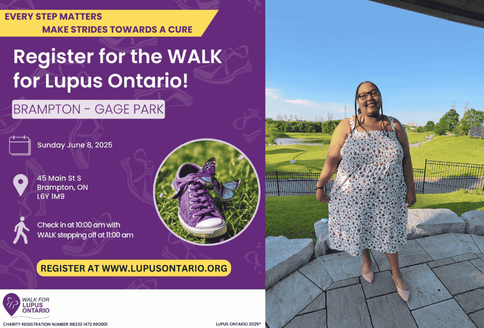 Register For the Walk For Lupus Ontario 