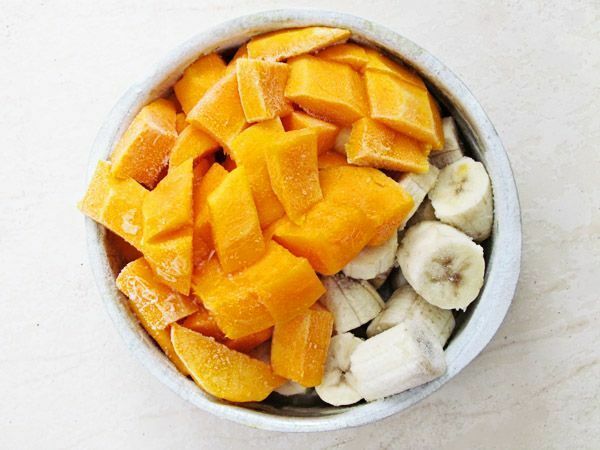 mango and banana