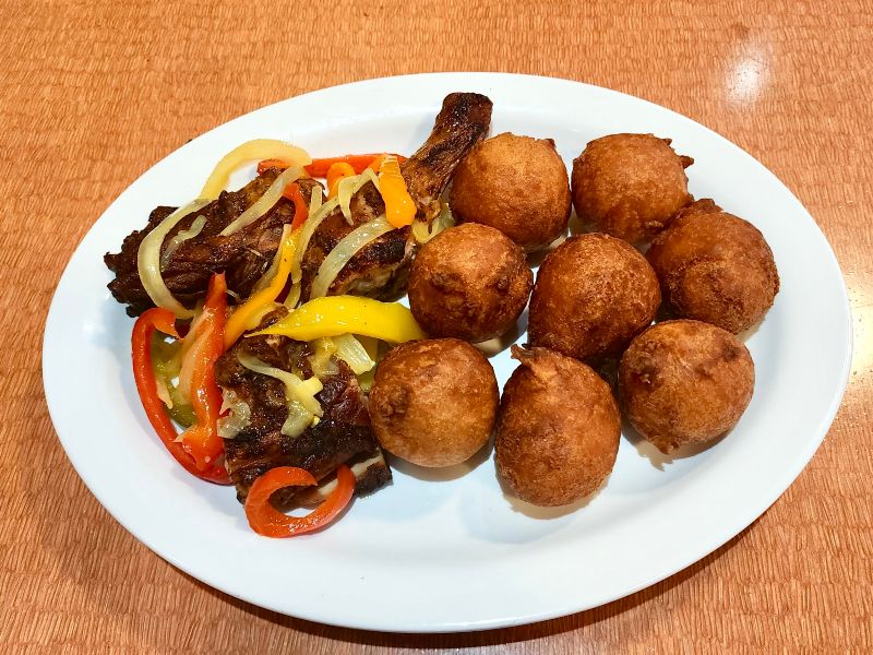 Ma Yve Grill 10 dollar special Beignets and Chicken 2026 ByBlacks Restaurant Week 800x600px
