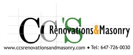 CC's Renovations & Masonry
