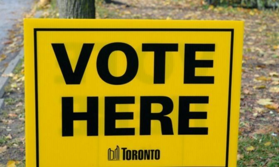 Advance Polls Open In Toronto Today