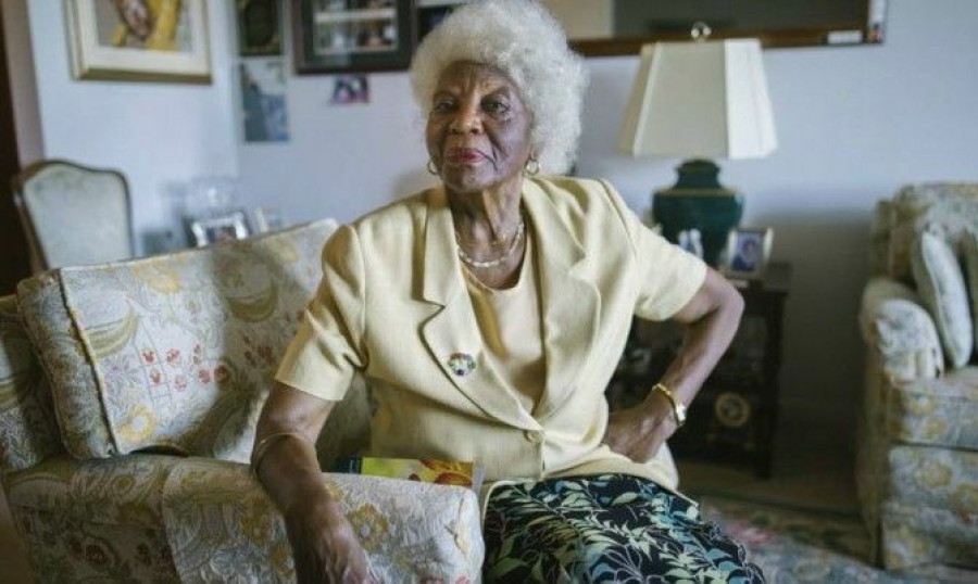 Ivyline Fleming, founder of the Jamaican Canadian Community Women&#039;s League of Montreal, at her home in Montreal.