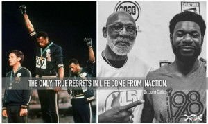 46 Years Later Mark Stoddart is Helping Keep the Dr. John Carlos and Dr. Tommy Smith Story Alive!