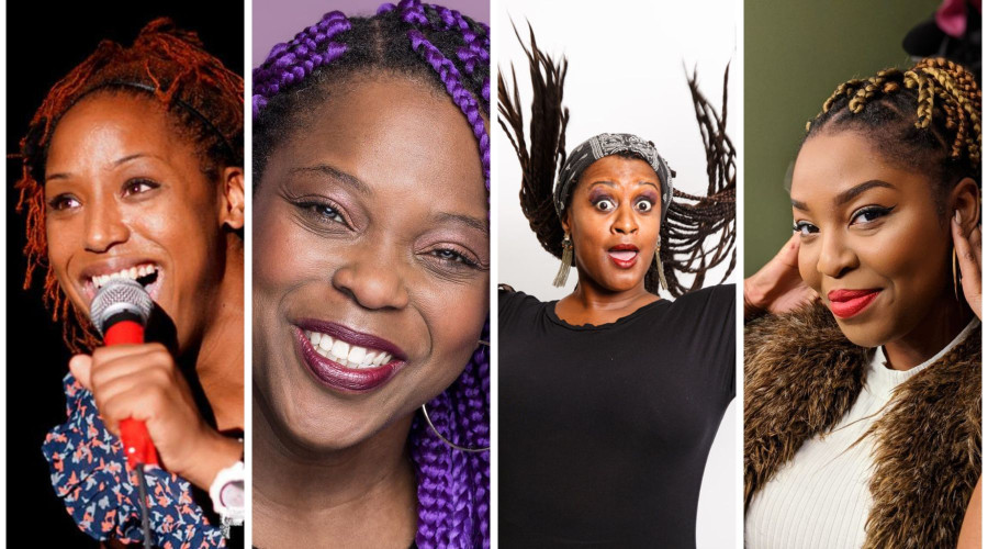 L-R: Zabrina Douglas, Tamara Shevon, Dana Alexander, Aba Amuquandoh