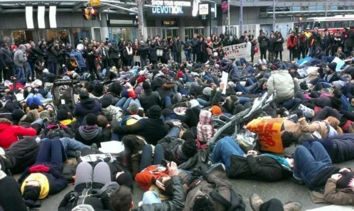 Toronto Joins Black Lives Matter Protest