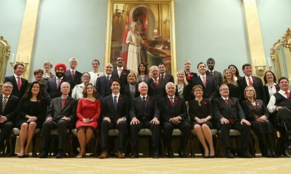 A Cabinet That Looks Like Canada Not So Fast Trudeau