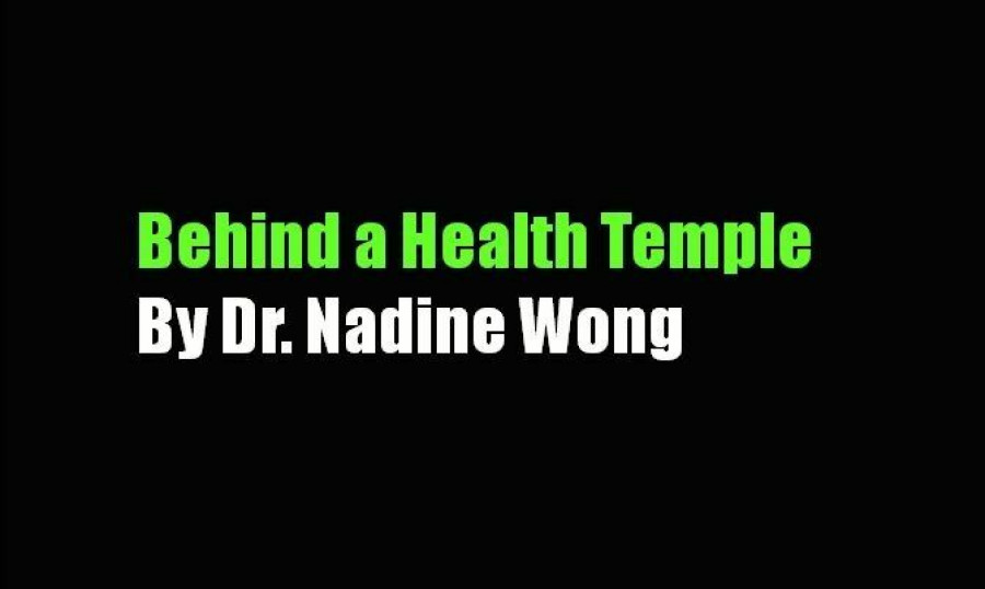 Behind a Health Temple