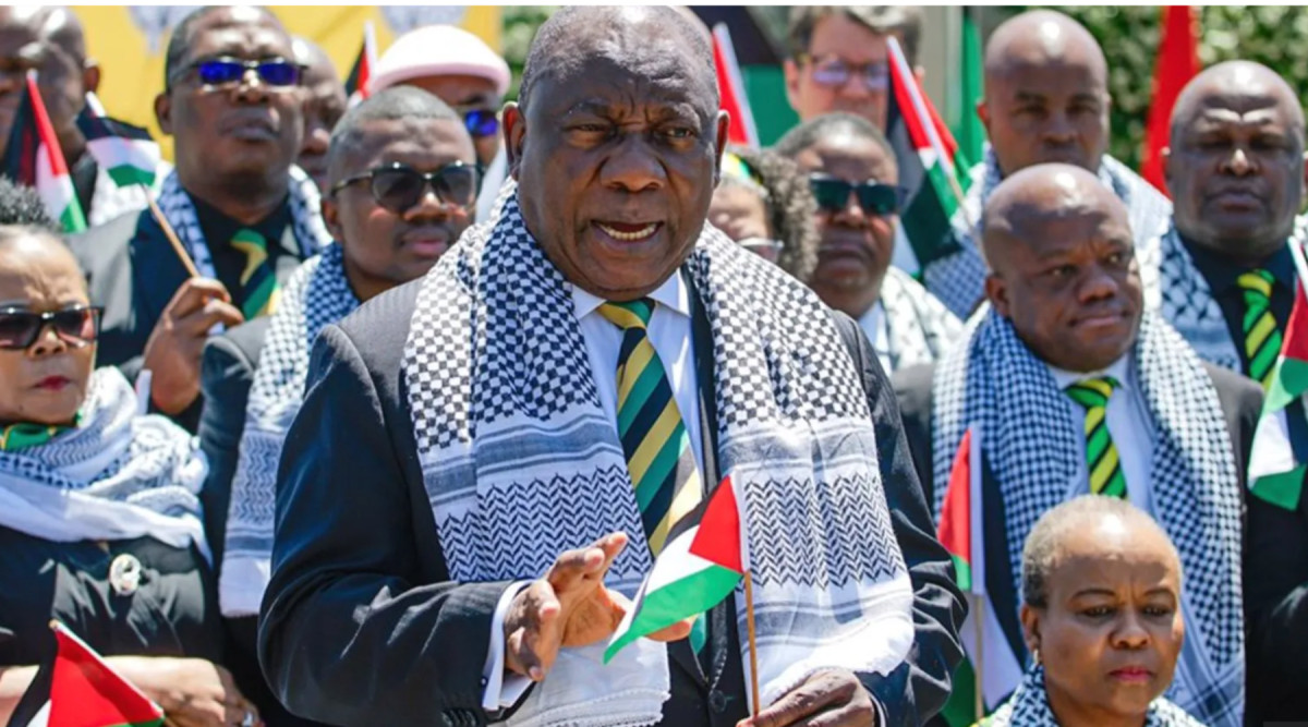 South Africa's President Cyril Ramaphosa
