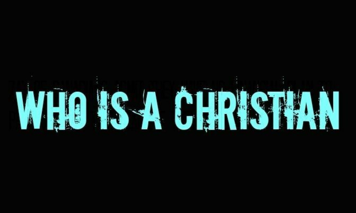 Who is a Christian?