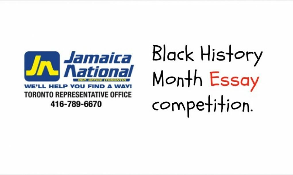 English Essay Example Jamaica National Building Societys Toronto Representative Office Is Holding A Black History Month Essay Competition Essays And Term Papers also Locavores Synthesis Essay Jamaica National Building Societys Toronto Representative Office Is High School Persuasive Essay Examples